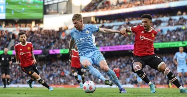 德布劳内多项数据压曼联全队，瓜帅劝他别太无私